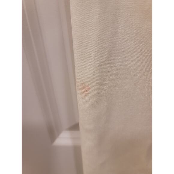 Frame Le High Flare Stretch Cotton Trouser White Pants - Picture 4 of 8